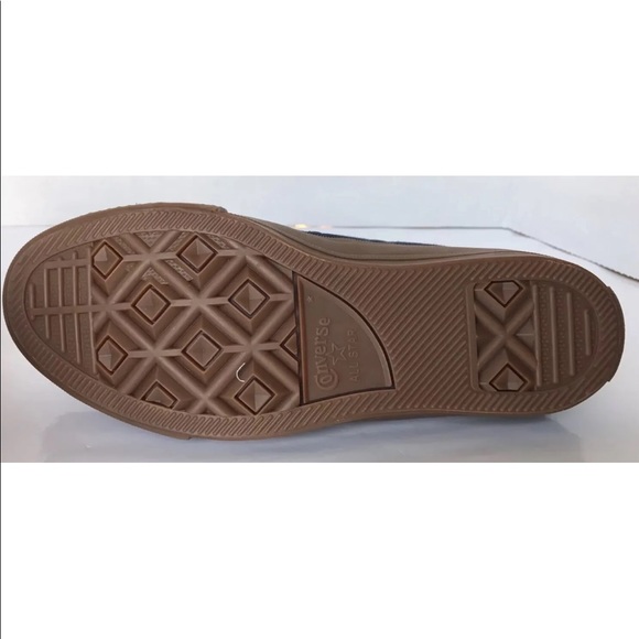 New Converse All Star Lunarlon Kid Boy Shoes Sz 4 Navy Blue Canvas - Picture 5 of 7